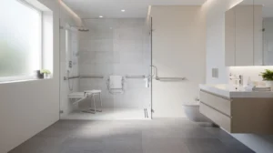 salle de bain adaptée